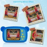 Wholesale Best Gift Kids Children HD 1080P Digital Camera with Video Recorder Camcorder and Games Toys for Children Kid Party Outdoor and Indoor Play (Blue Bear)